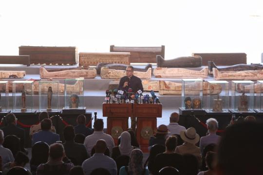 Egypt announces new archeological discoveries in Saqqara