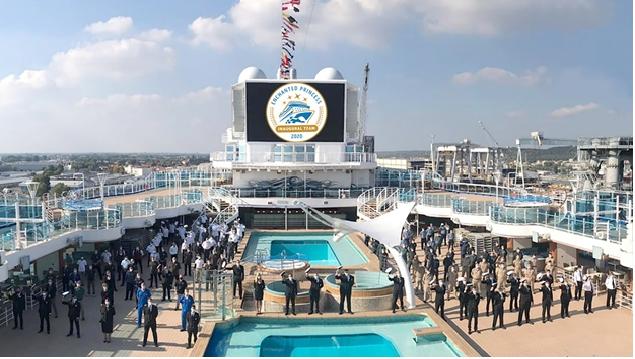 Enchanted Princess Officially Joins Princess Cruises Fleet