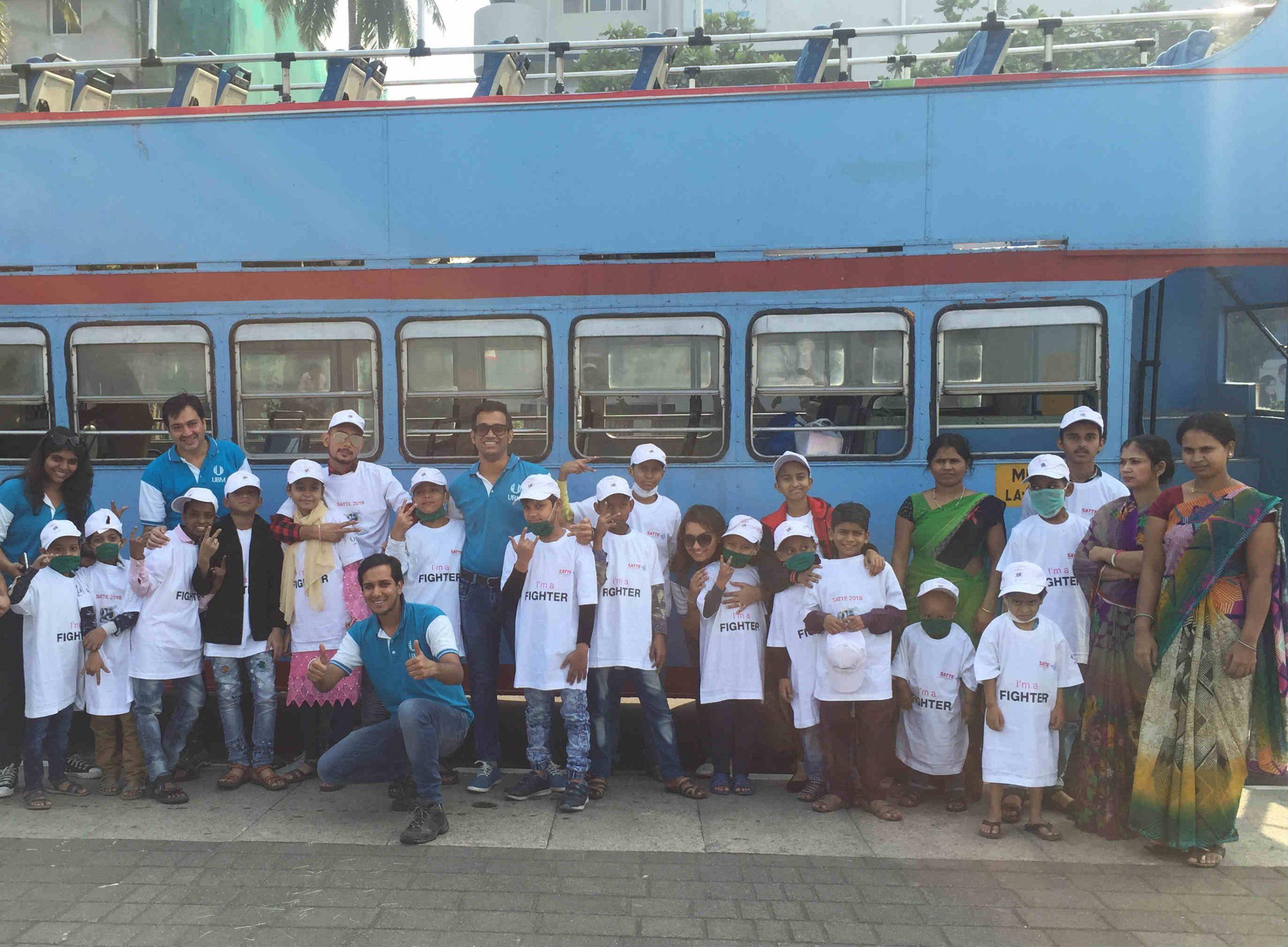 SATTE partners with Cankids to celebrate Christmas