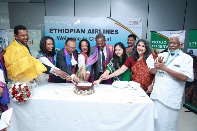 Ethiopian Airline Launches Flights to Chennai