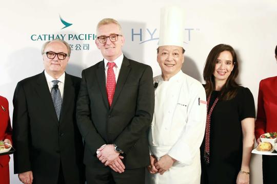 Cathay Pacific partners with Hyatt