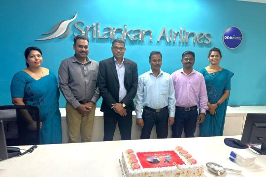 SriLankan Airlines Celebrates 7 Years of Connecting Madurai & Colombo