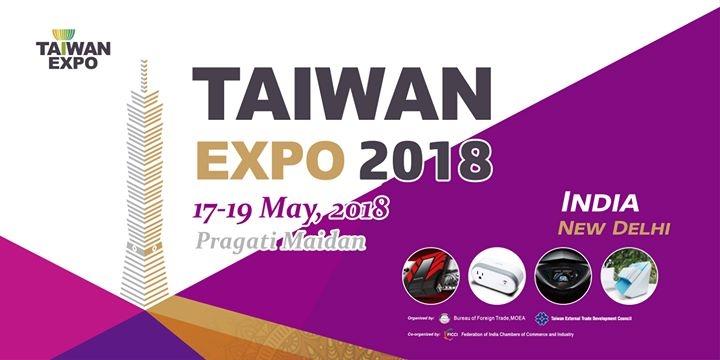 Taiwan Expo to be held from May 17-19 in New Delhi