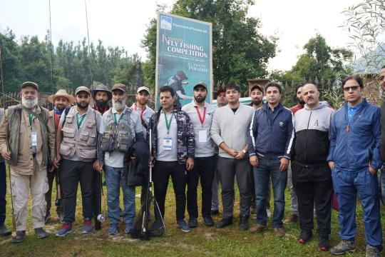 J&K Tourism, Kashmir Anglers Federation Organise Fly-fishing Competition in Pahalgam