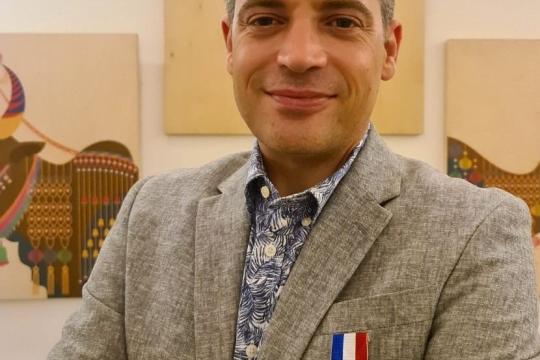 Sylvain Laroche bestowed with the Medal of Honor