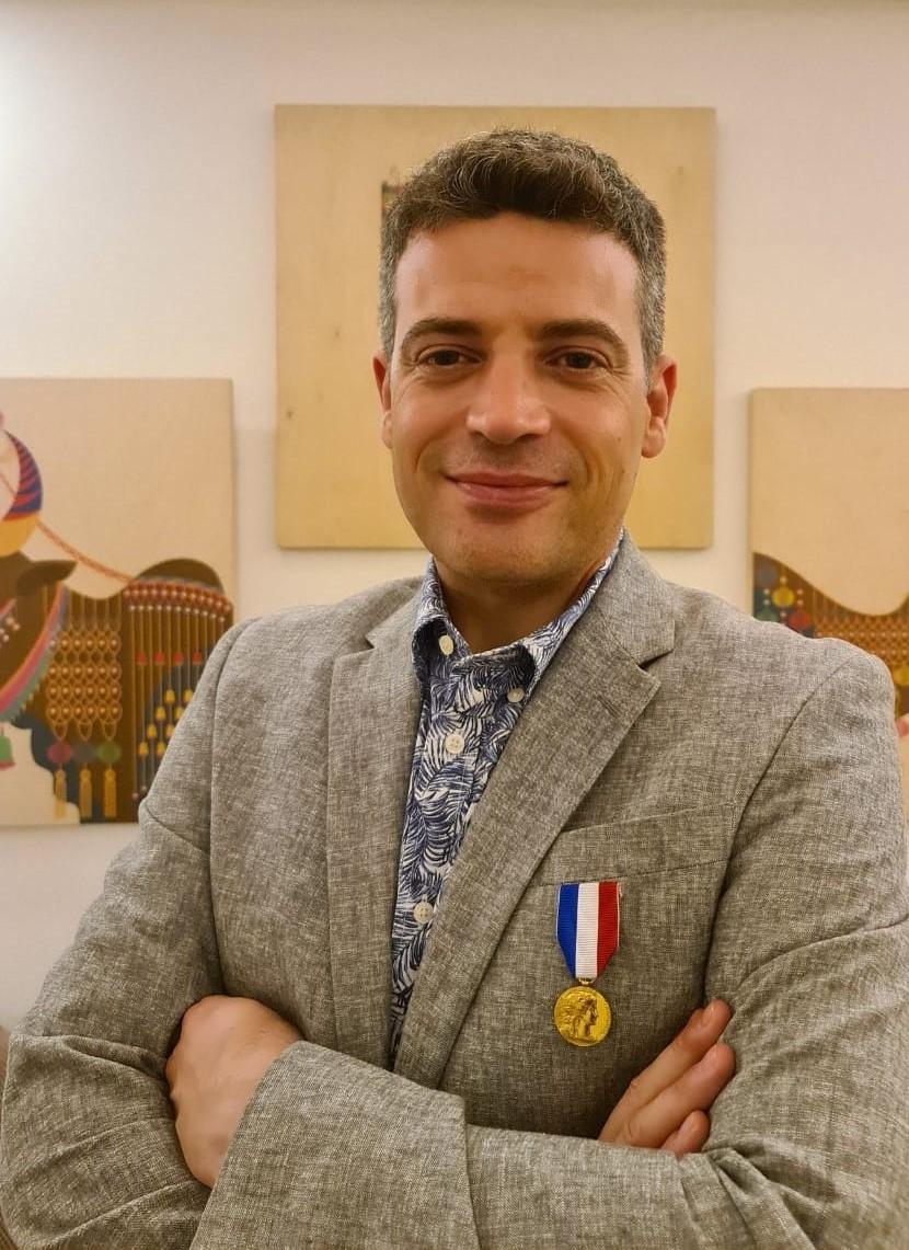 Sylvain Laroche bestowed with the Medal of Honor
