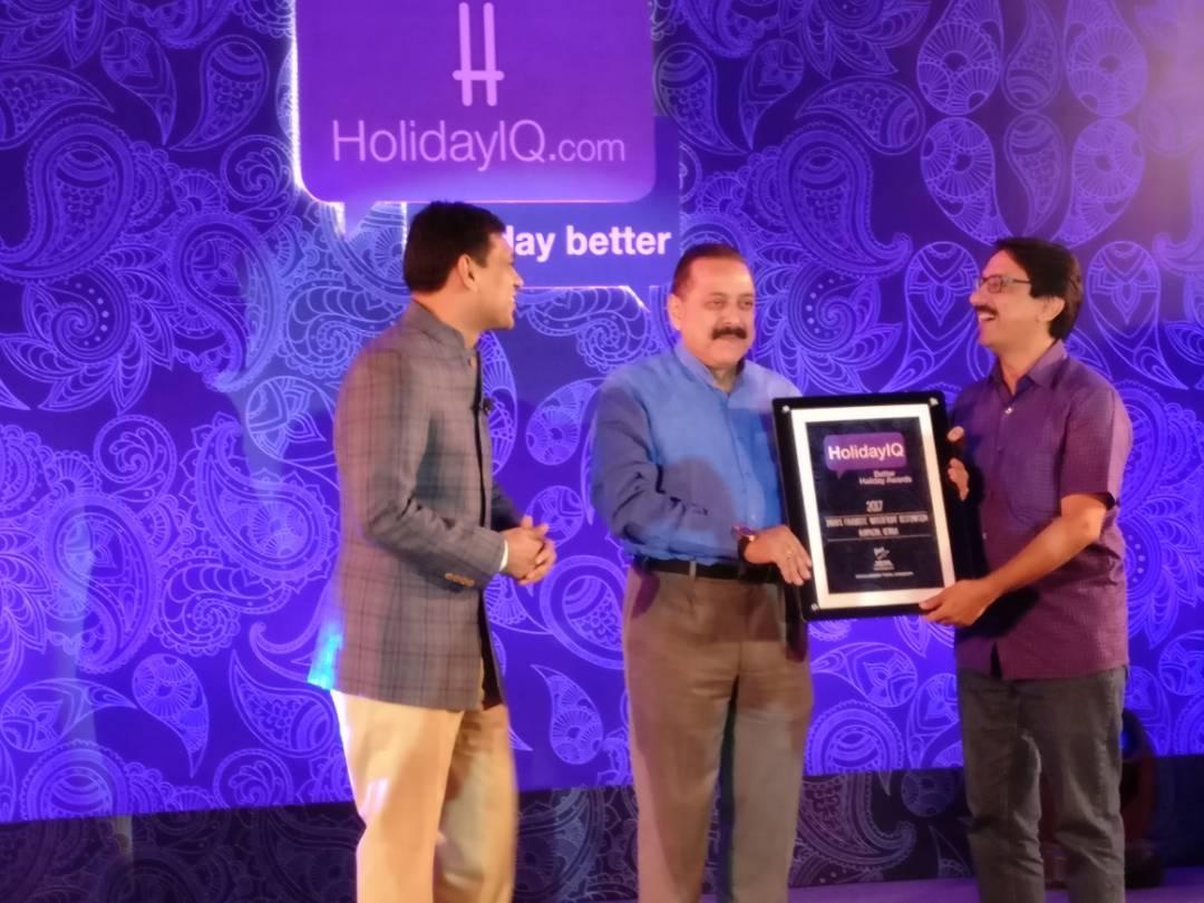 Kerala bags HolidayIQ Better Holiday Award