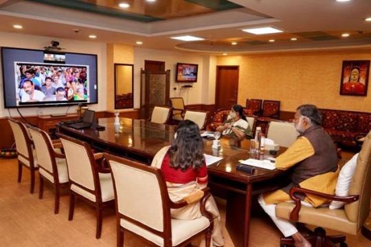 Patel Virtually Joins the Inauguration of Project ‘Development of Pilgrimage Amenities at Somnath’