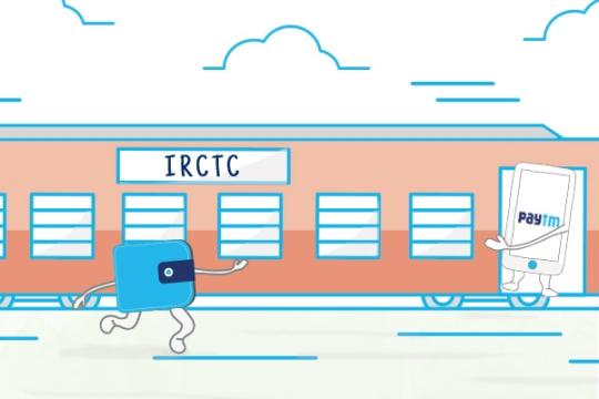 Paytm partners with IRCTC