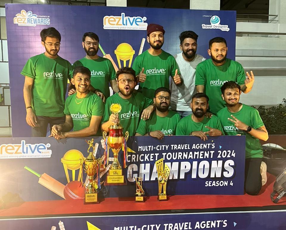 Multi-City Travel Agent’s Cricket Tournament Season 4 Concludes in Ahmedabad