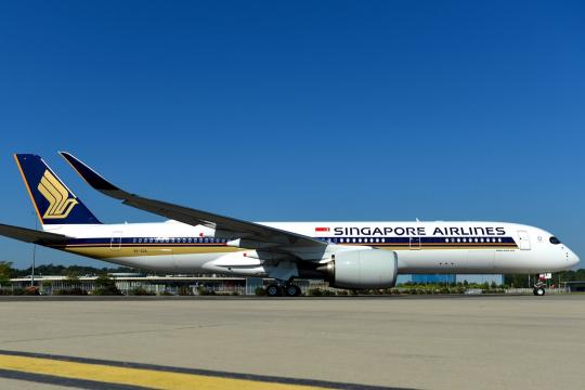 Singapore Airlines to deploy A350 on Kolkata route