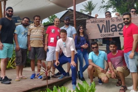 The Village Coconut Island conducts FAM for Indian Operators