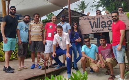 The Village Coconut Island conducts FAM for Indian Operators