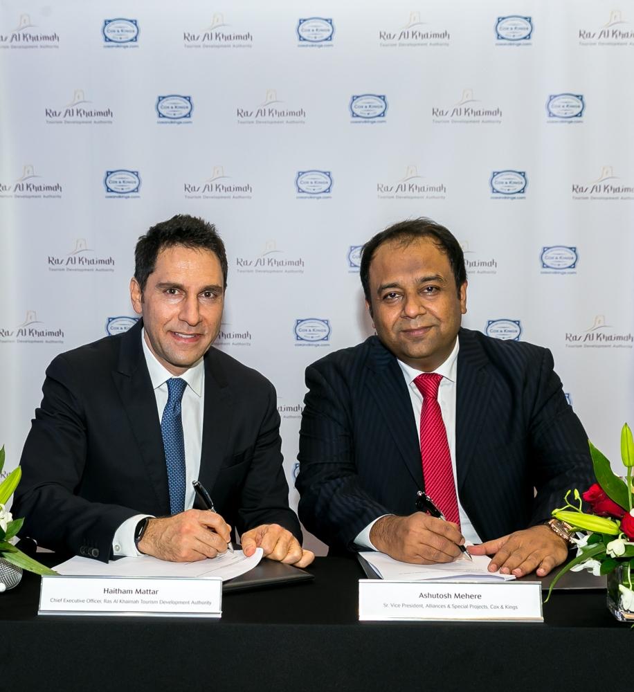 Ras Al Khaimah signs agreement with Cox & Kings