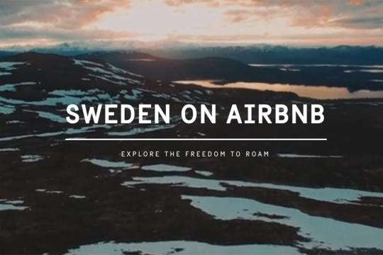 Sweden Tourism Boards lists entire country on Airbnb