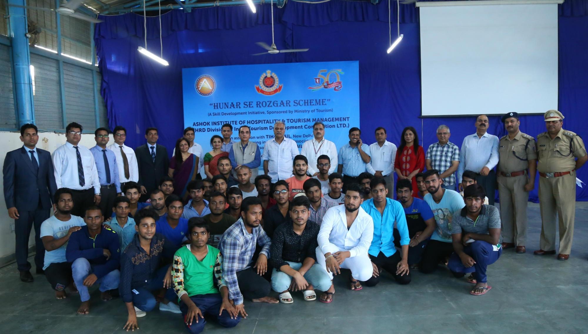 ITDC to train Tihar Jail inmates under “Hunar se Rozgar Scheme”
