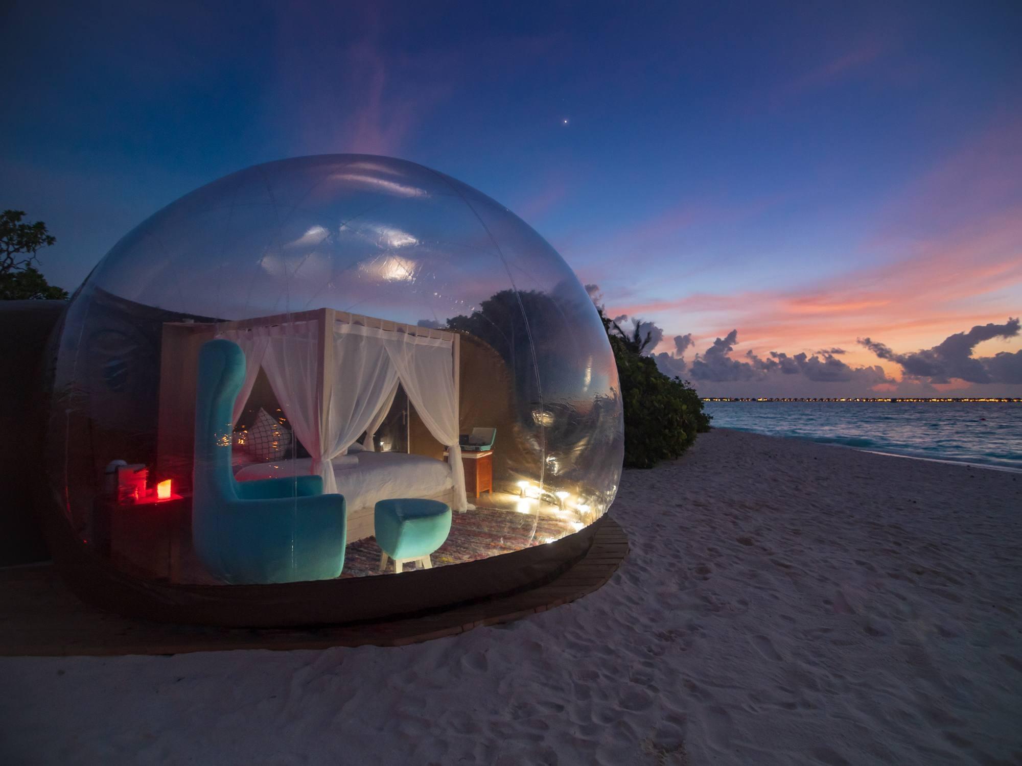 Seaside Finolhu Maldives launches Beach Bubble experience