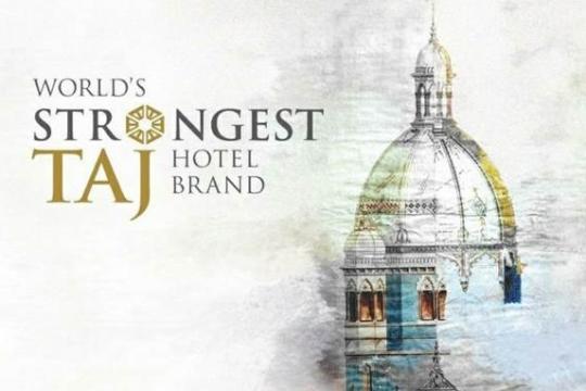 Taj rated as strongest hotel brand in the world