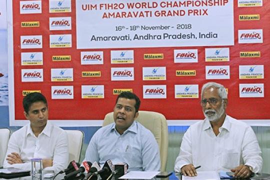 Andhra Pradesh set to host F1H2O India Grand Prix