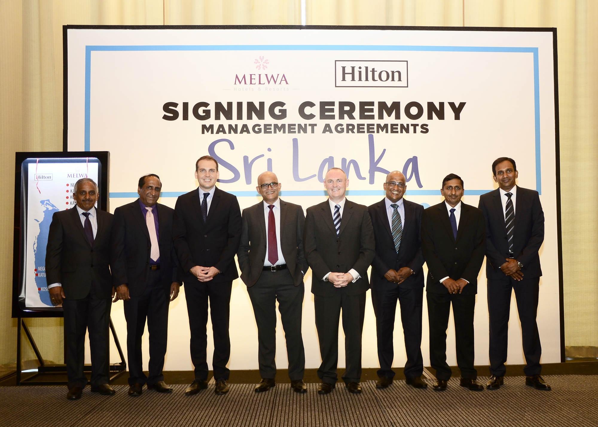 Hilton inks deal with Melwa for 6 properties in Sri Lanka