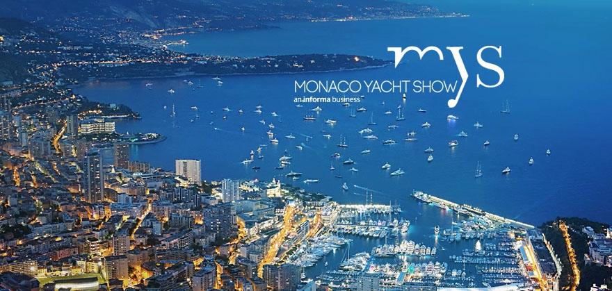 Luxury yachts showcasing their offerings at the Monaco Yacht Show 2017