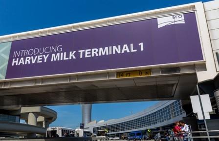 SFO Opens First Airport Terminal Named After an LGBTQ+ Leader