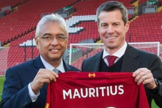Liverpool FC signs global partnership with Mauritius Tourism