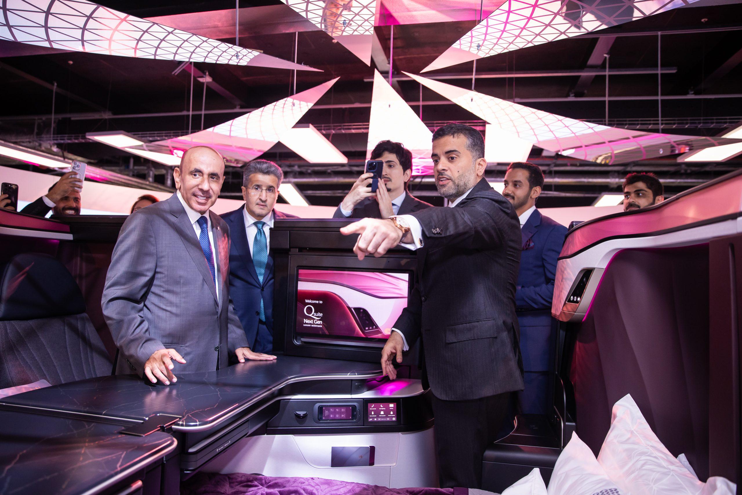 Qatar Airways unveils ‘Qsuite Next Gen’ at Farnborough International Airshow 2024