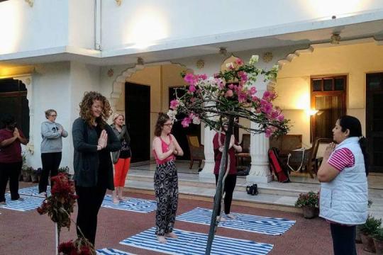 Yoga Tourism gaining ground in India