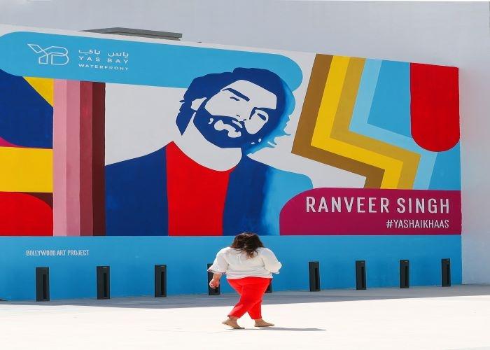 Yas Island celebrates IIFA mural of its brand ambassador Ranveer Singh