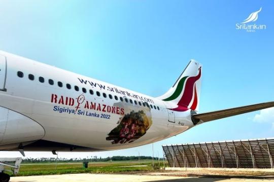 SriLankan Adorns Livery with ‘Raid Amazones 2022’ Insignia