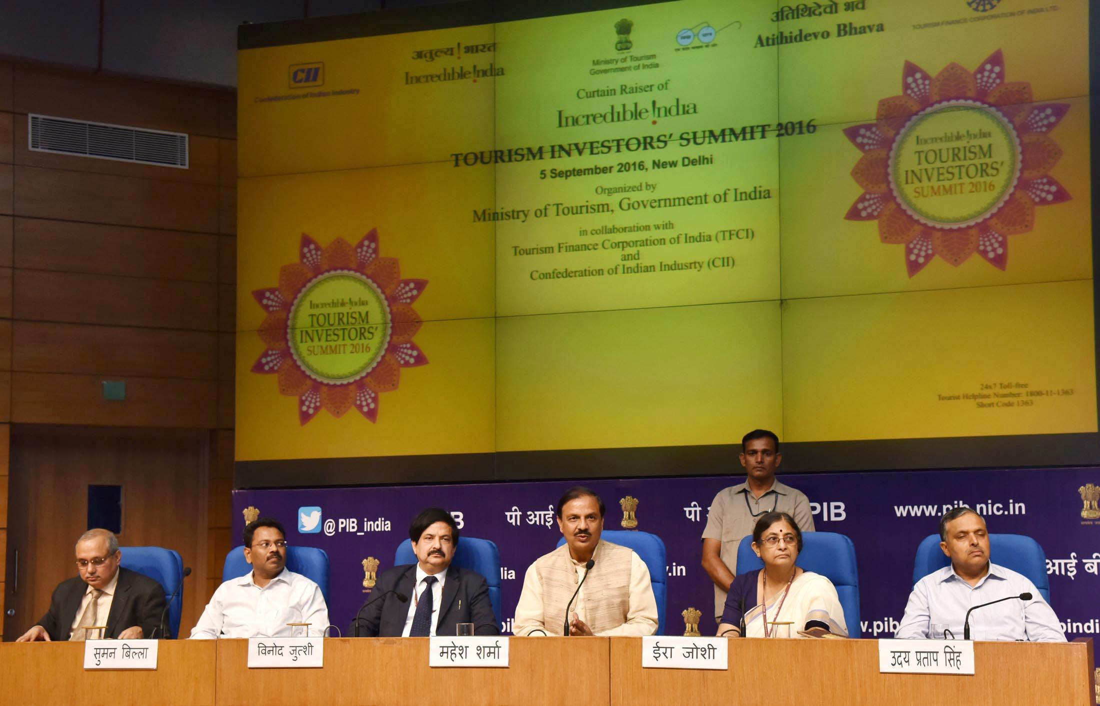 ‘Incredible India Tourism Investment Summit’ to debut in Delhi from Sept 21