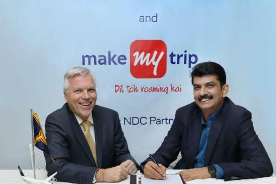 Lufthansa partners with MakeMyTrip