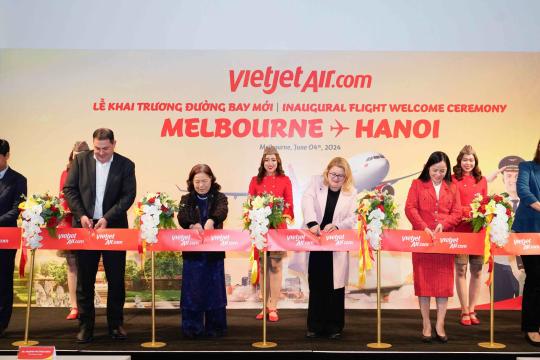 VietJet launches direct route to Melbourne from Hanoi