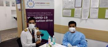 Vistara Completes nearly 100% vaccination of eligible employees with their 1st dose