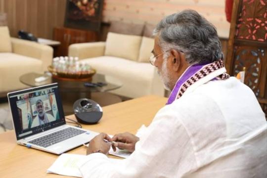 Patel inaugurates the newly upgraded website of IITTM in 108 languages