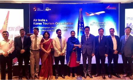 Air India and Korea Tourism join hands to launch the direct service on Delhi-Seoul route