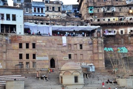 Amex, WMF and INTACH complete Restoration of Balaji Ghat