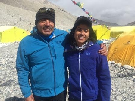 Bajajs become first father-daughter duo to scale the Mount Everest
