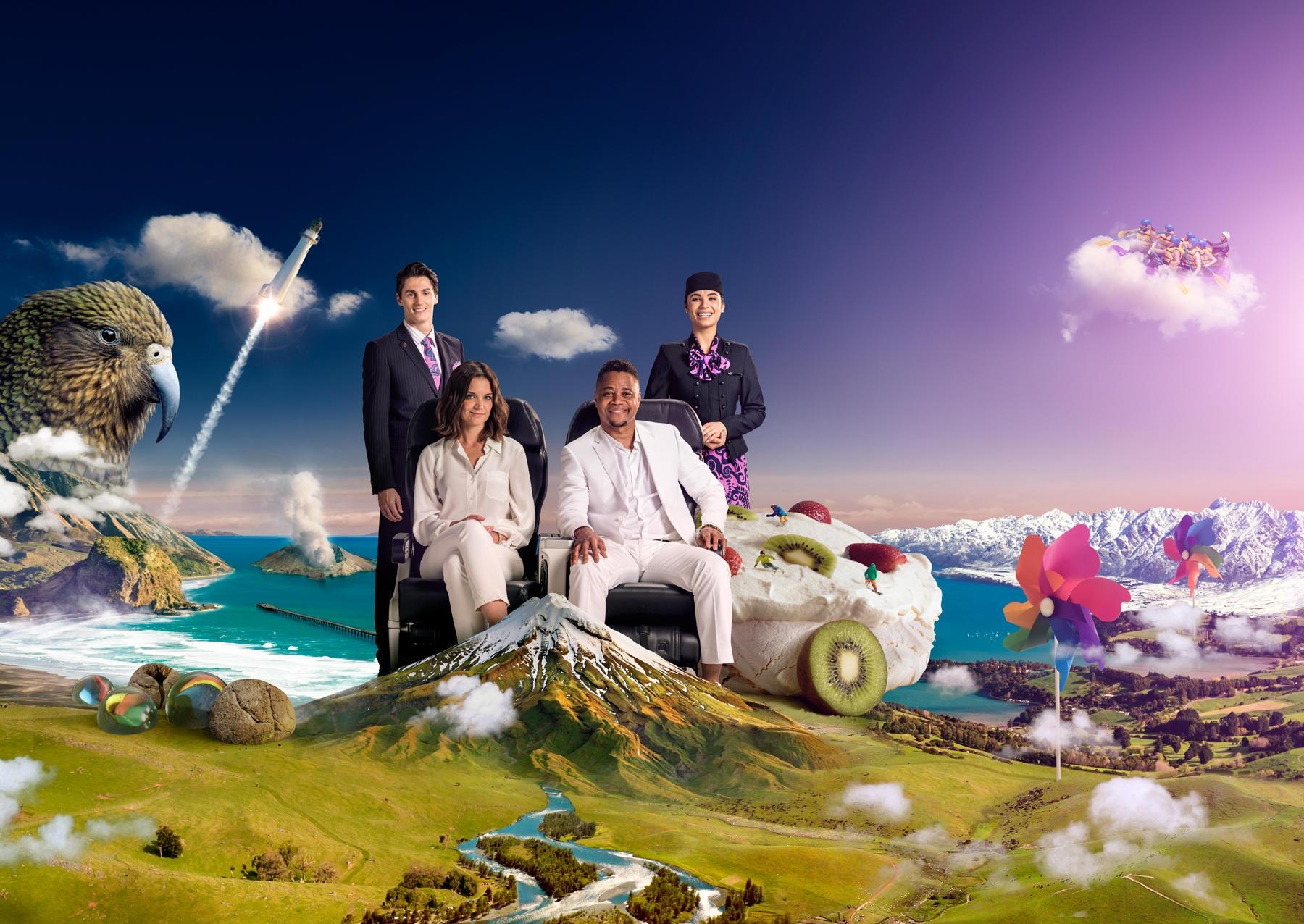 Air New Zealand teams up with American actors to launch new safety video
