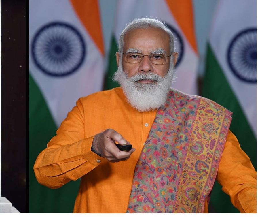 PM Modi Inaugurates Ro-Pax Terminal at Hazira