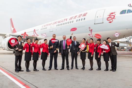Dragonair rebranded as Cathay Dragon