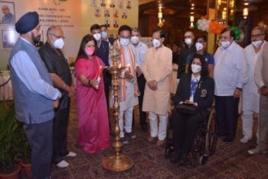 Grand Send-off of Indian Contingent for Tokyo Paralympics at The Ashok