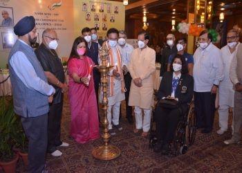 Grand Send-off of Indian Contingent for Tokyo Paralympics at The Ashok