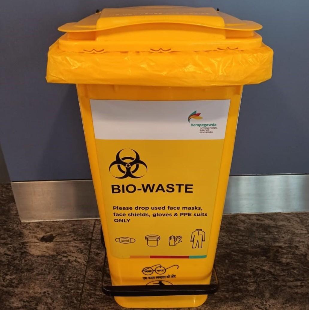 BIAL appeals passenger to responsibly dispose biowaste
