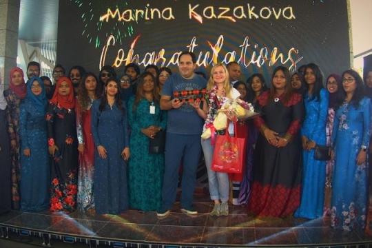 Maldives welcomes 1.5 millionth tourist of 2019