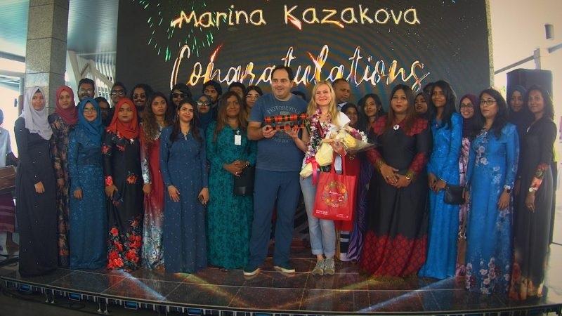 Maldives welcomes 1.5 millionth tourist of 2019