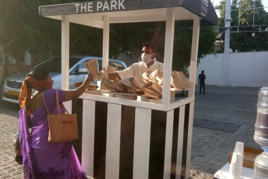 The Park Hotels Offers Support to the Needy People