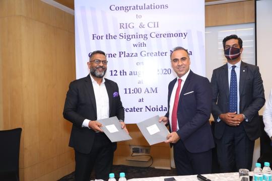 Crowne Plaza Greater Noida teams up with RIG Institute of Hospitality