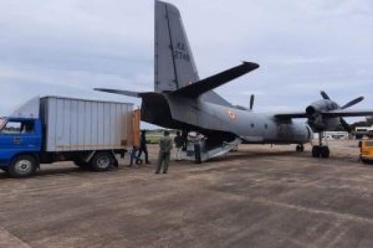 Uninterrupted delivery of Medical Essentials continues from Trivandrum Airport